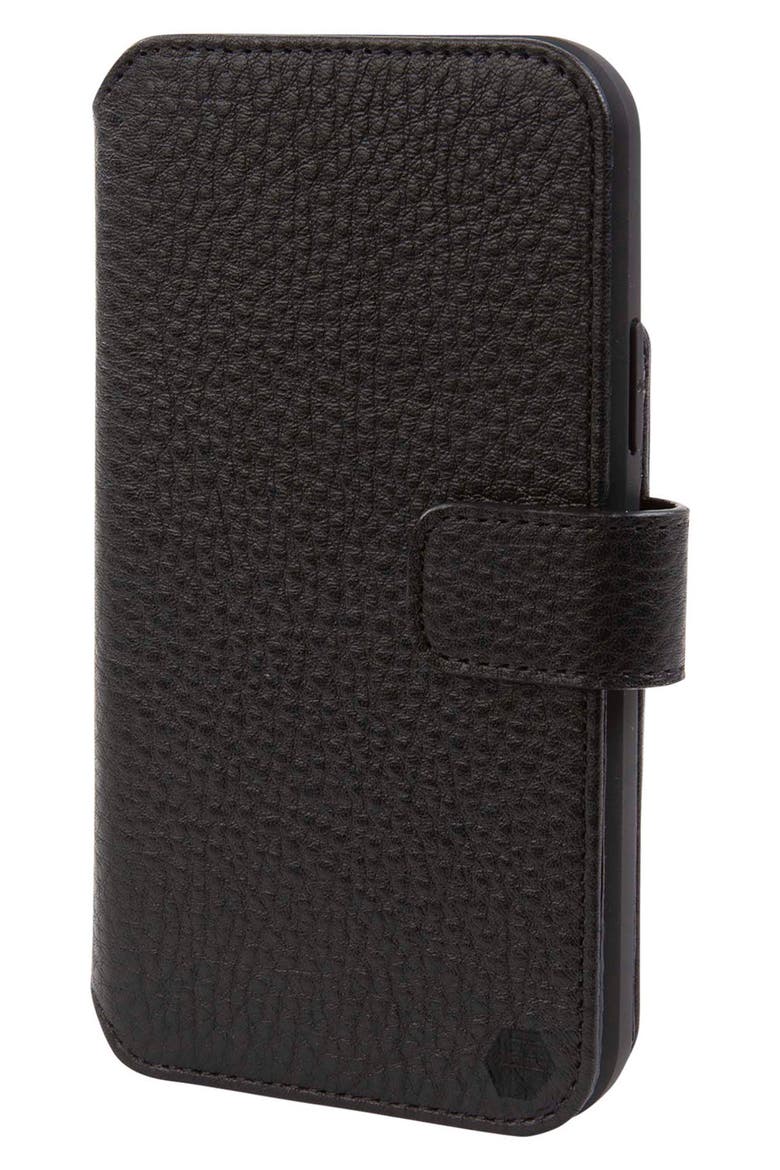 iPhone 11 Pro Max Wallet Case, Main, color, BLACK