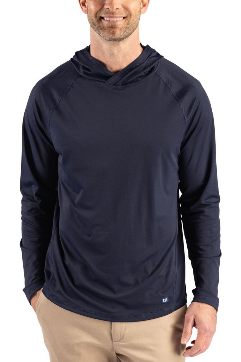 Prospect Epic Confidence Performance Pullover Hoodie, Main, color, NAVY BLUE