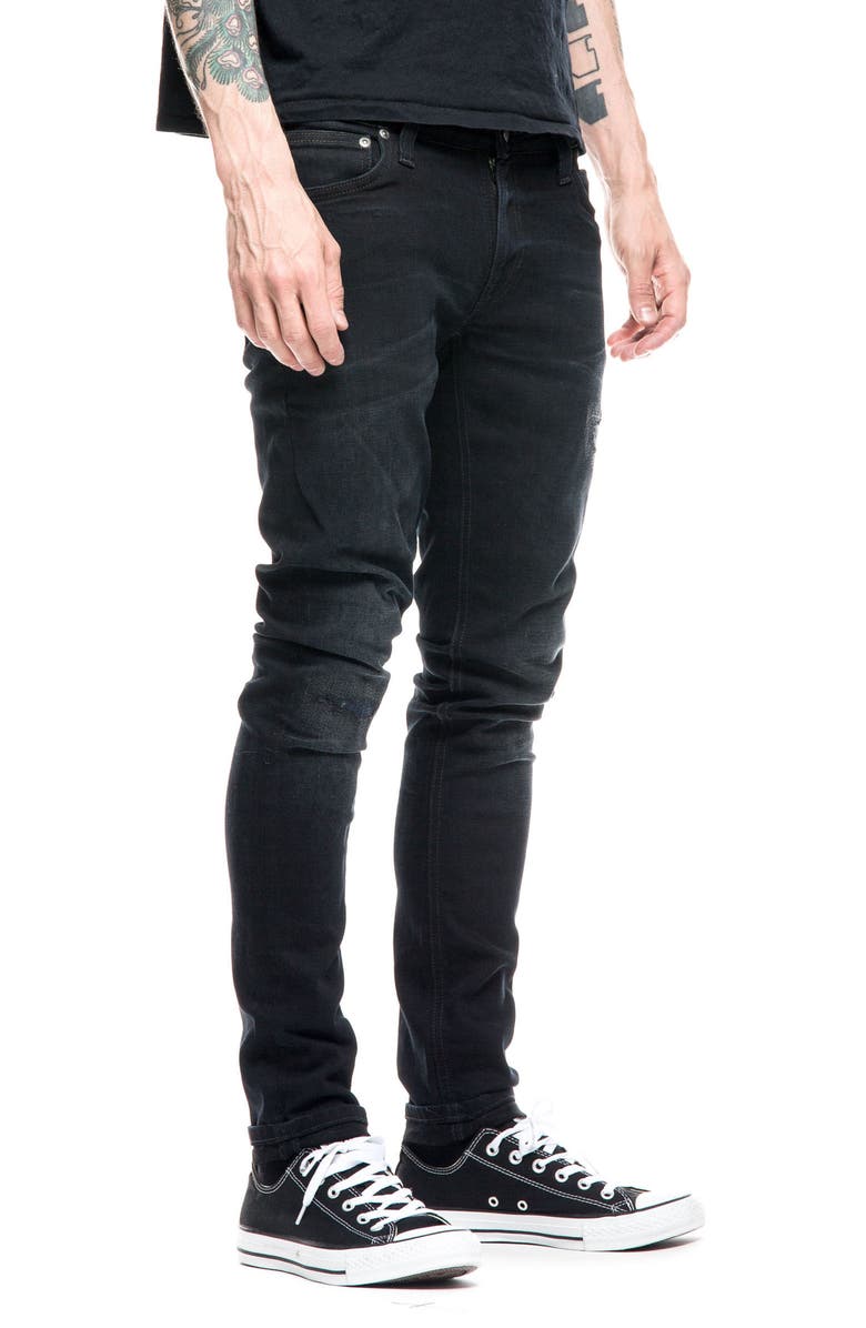 Nudie Jeans Skinny Lin Skinny Fit Jeans, Alternate, color, 
