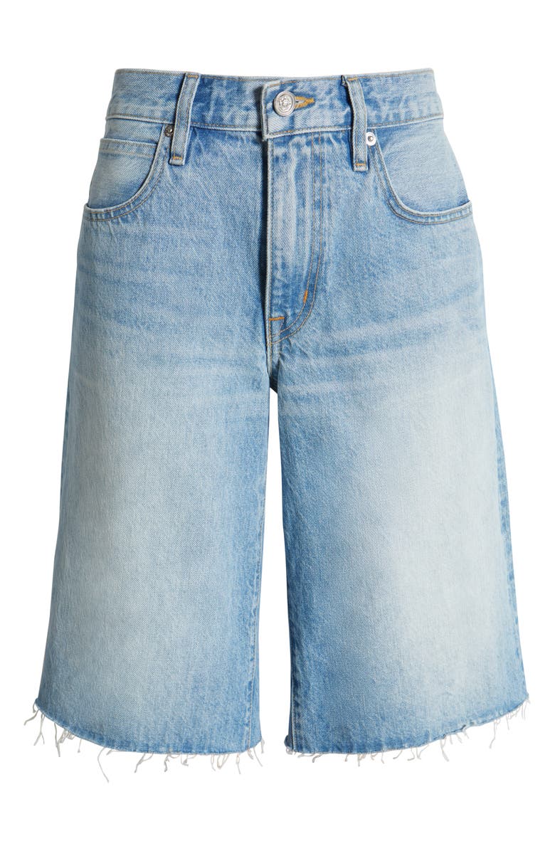 SLVRLAKE Mica Cutoff Denim Shorts, Alternate, color, Shes The One