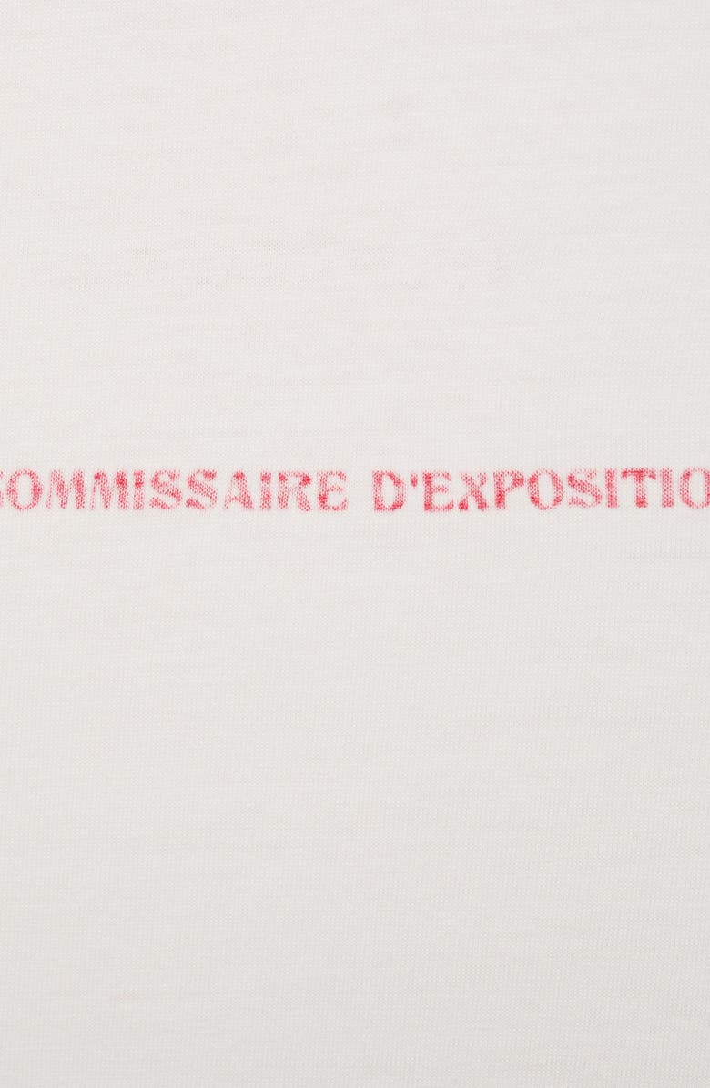 MANGO Faded Message Cotton Graphic T-Shirt, Alternate, color, White