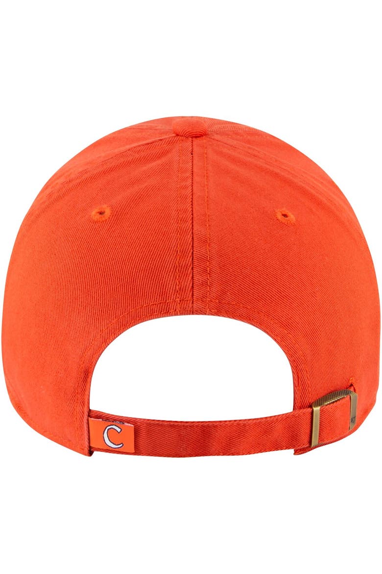 Women's '47 Orange Clemson Tigers Sidney Clean Up Adjustable Hat, Alternate, color, Orange