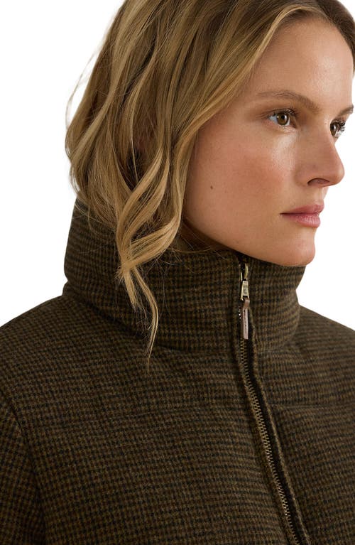 Ralph Lauren Lauren  Puffer Jacket In Green