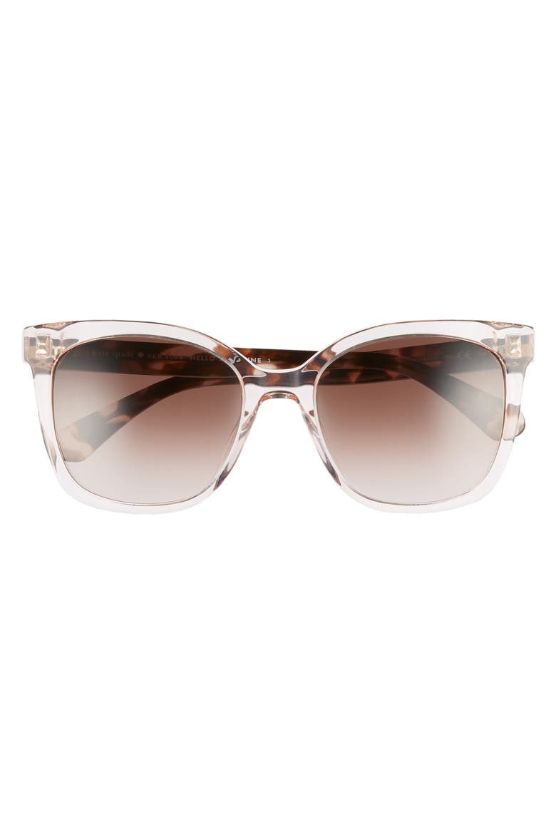 kiya 53mm round sunglasses, Alternate, color, MEDIUM ORANGE