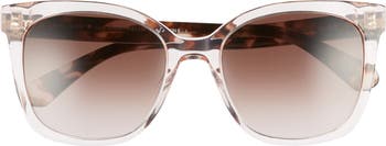 【特価セール】Kate Spade lillian 53mm round サングラス Kate Spade New York lillian 53mm round sunglasses
