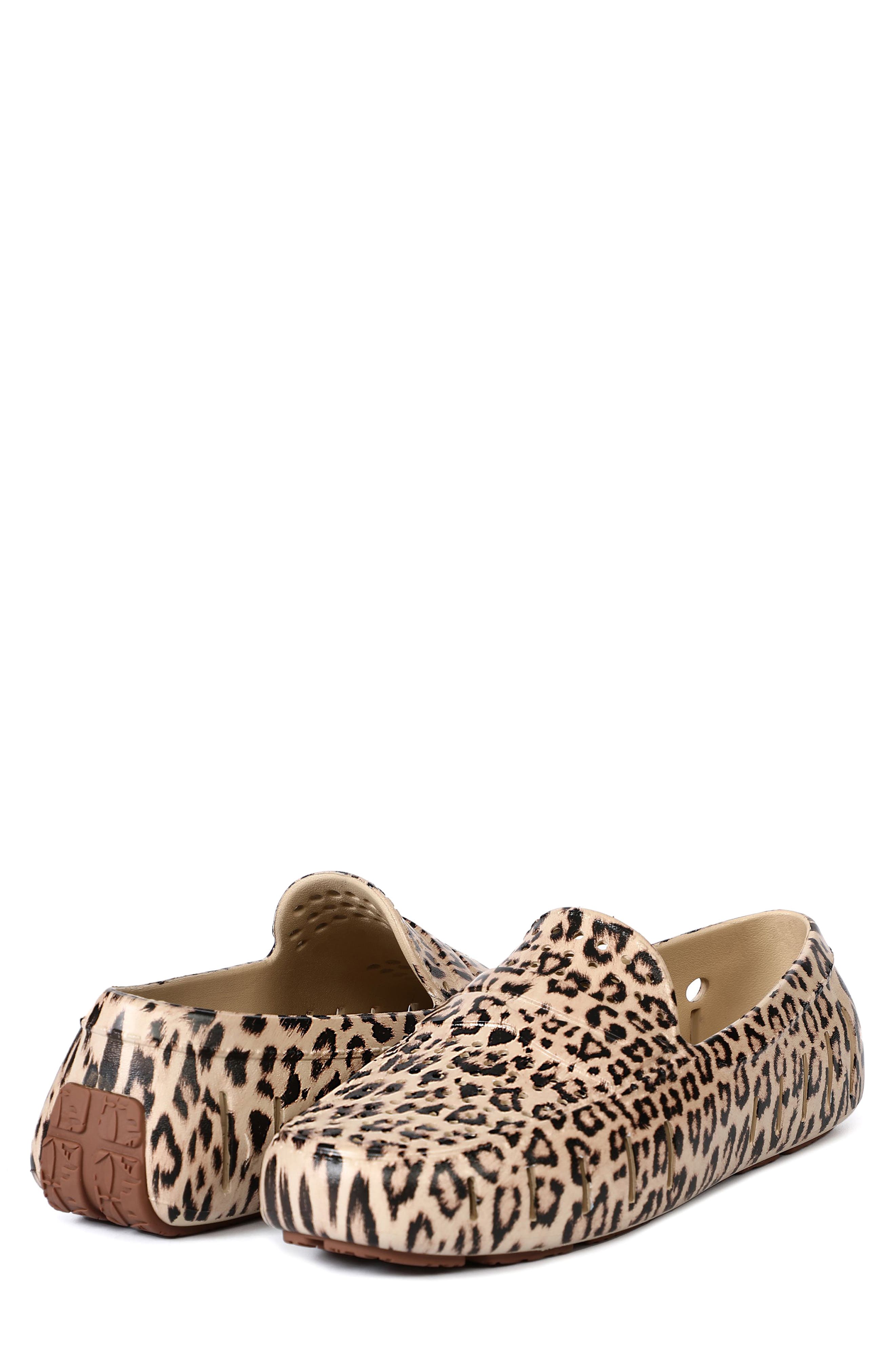 FLOAFERS Country Club Molded Driver Loafer, Alternate, color, Cheetah/ Chocolate