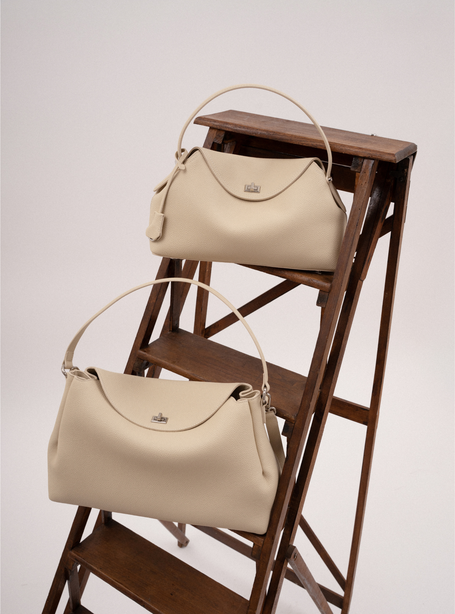 Zephyr Grande Handbag, Alternate, color, Beige