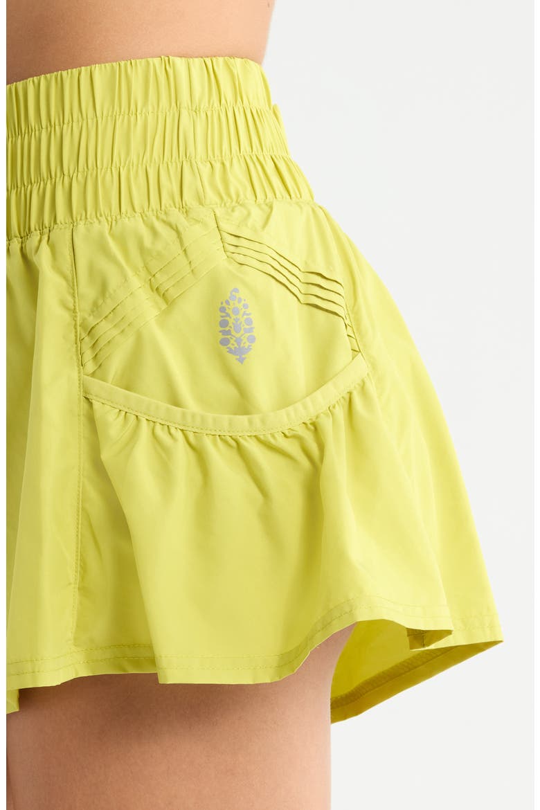 FP Movement Get Your Flirt On Shorts, Alternate, color, HONEYDEW