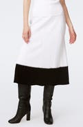 Diane von Furstenberg Benedetta Midi Sweater Skirt