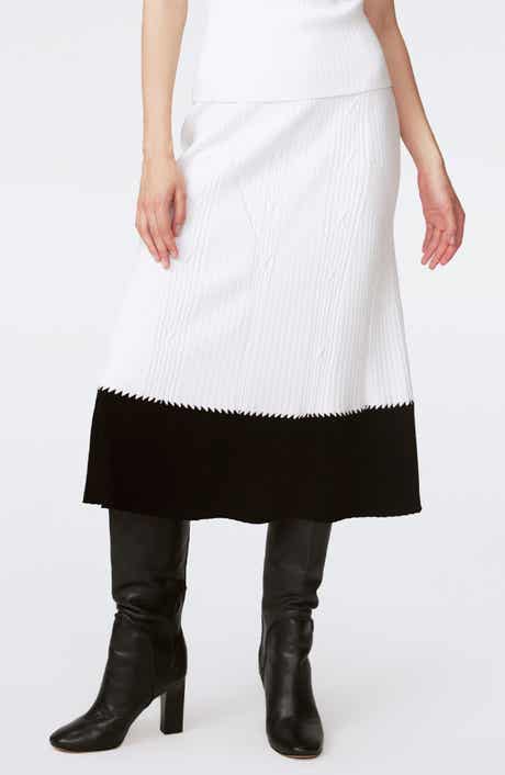 DVF Benedetta Midi Sweater Skirt