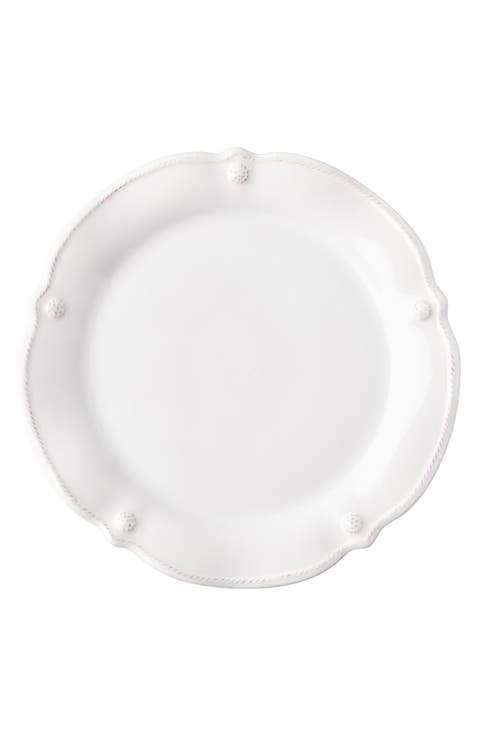 Berry & Thread Whitewash Flare Dinner Plate