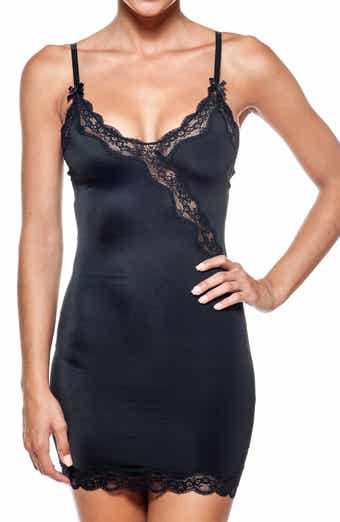 BODY BEAUTIFUL Shaping Body Slip with Lace Trim