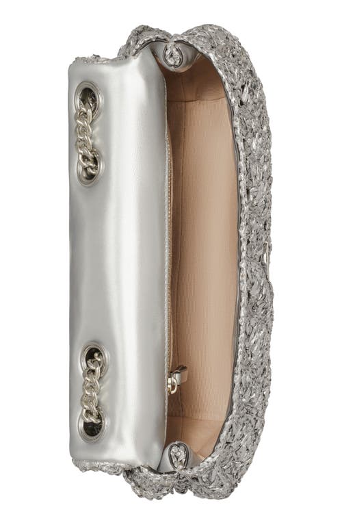 Tory Burch Kira Metallic Chevron Convertible Shoulder Bag