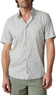 Faherty Movement Monterrey Short Sleeve Button-Up Shirt