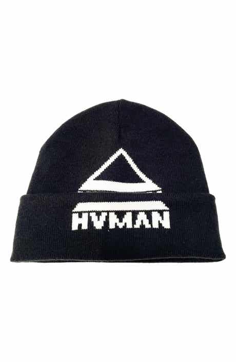 HVMAN Triangle Logo Knit Beanie