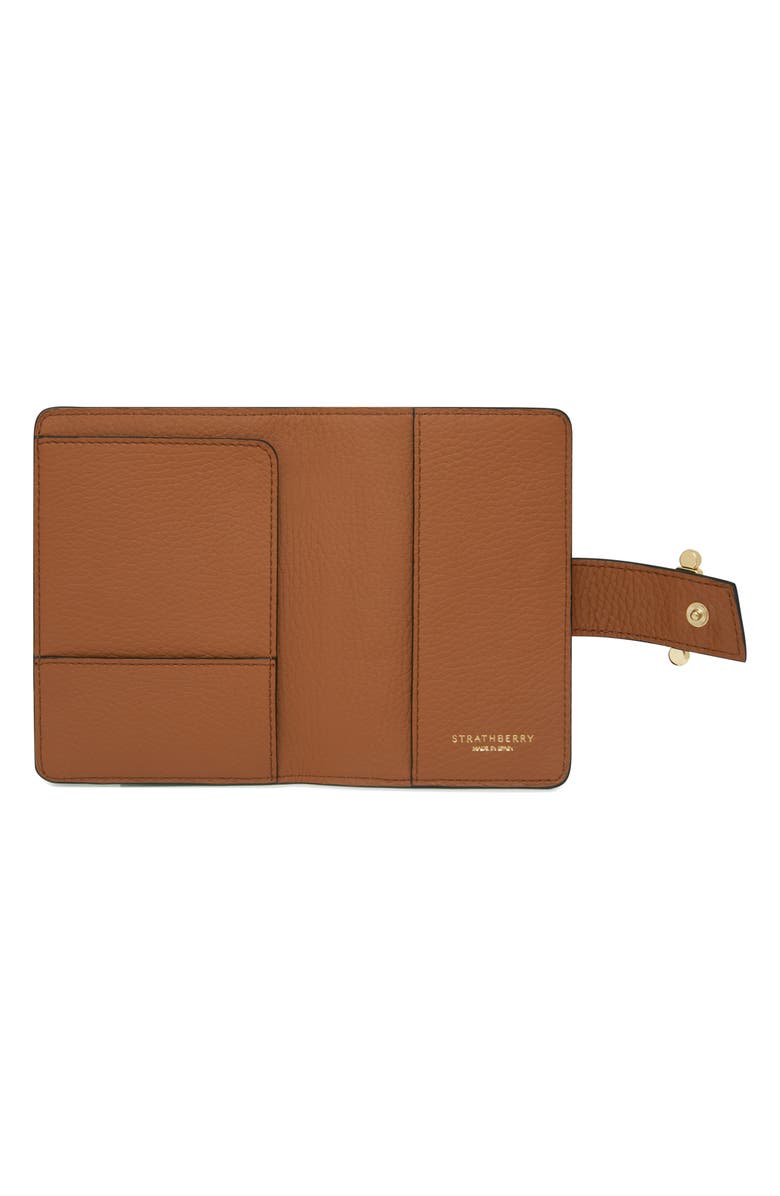 Strathberry Multrees Leather Passport Holder, Alternate, color,