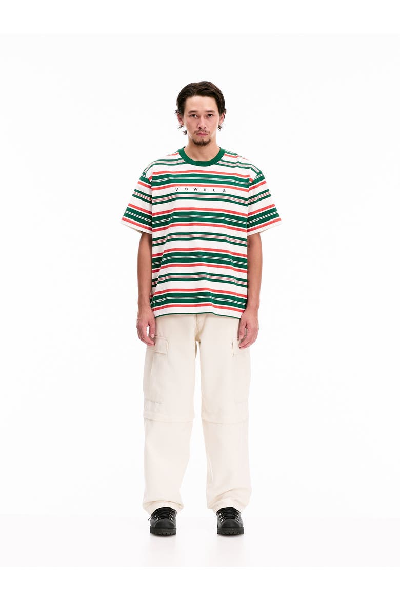 Short Sleeve Stripe Tee, Alternate, color, 7-Eleven