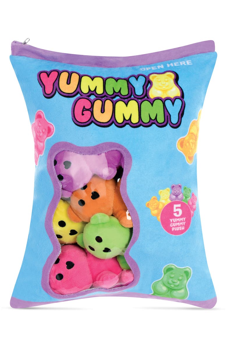 Iscream Yummy Gummies Pillow, Main, color, 