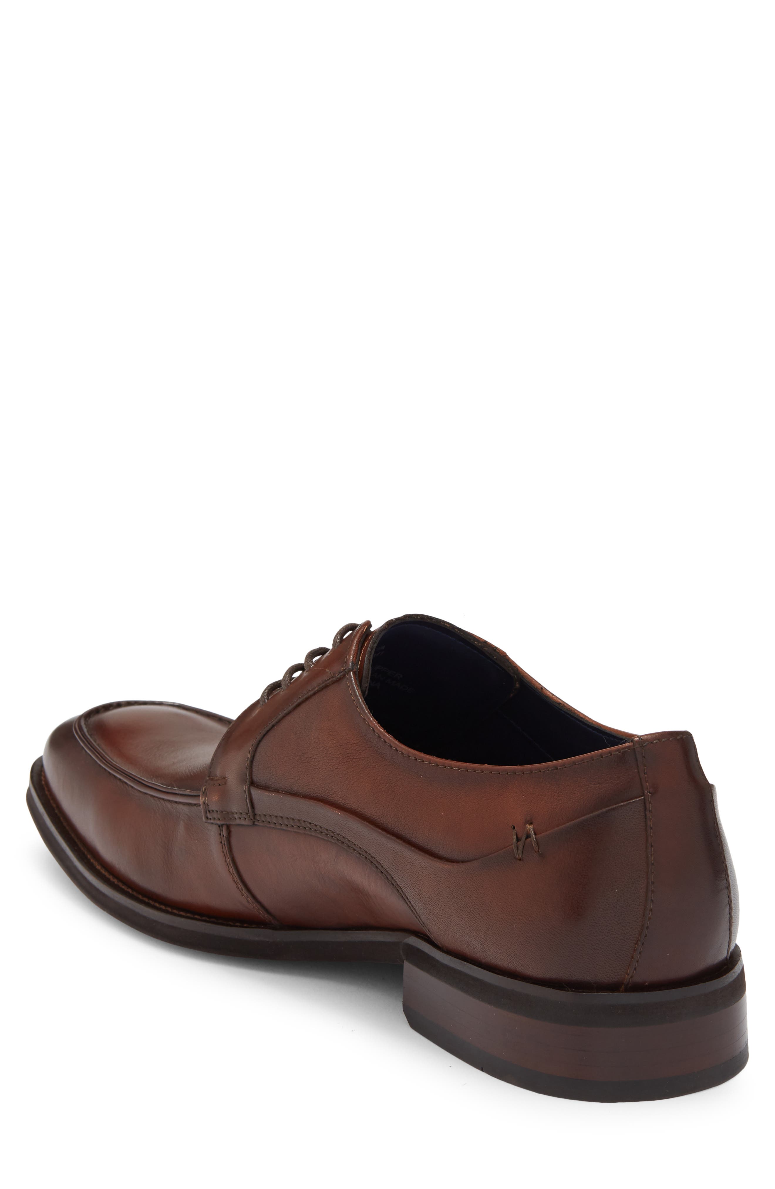 Anvikta Apron Toe Derby, Alternate, color, TAN LEATHER