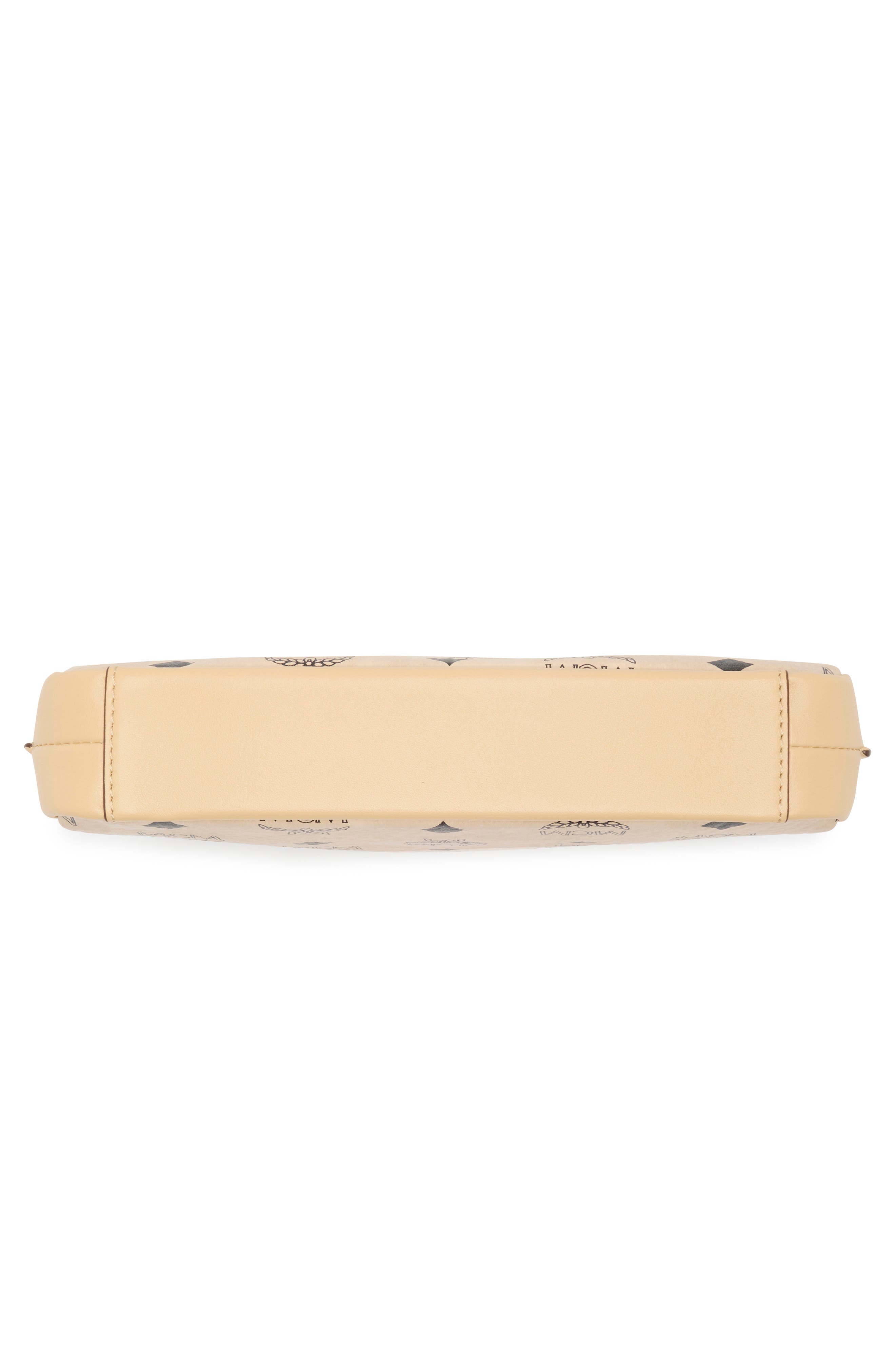 MCM Aren Shoulder Bag, Alternate, color, Beige