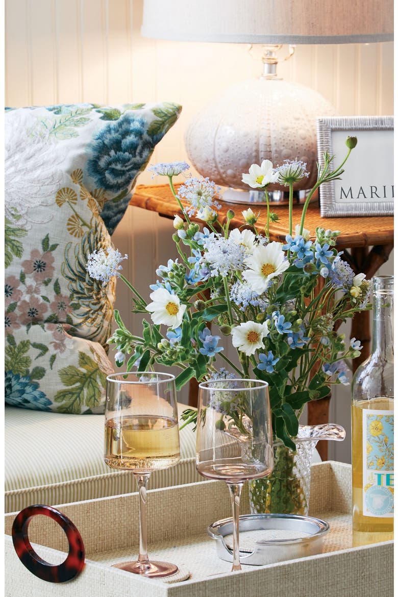 Coconut Grove Faux Grasscloth Tray, Alternate, color, BEIGE