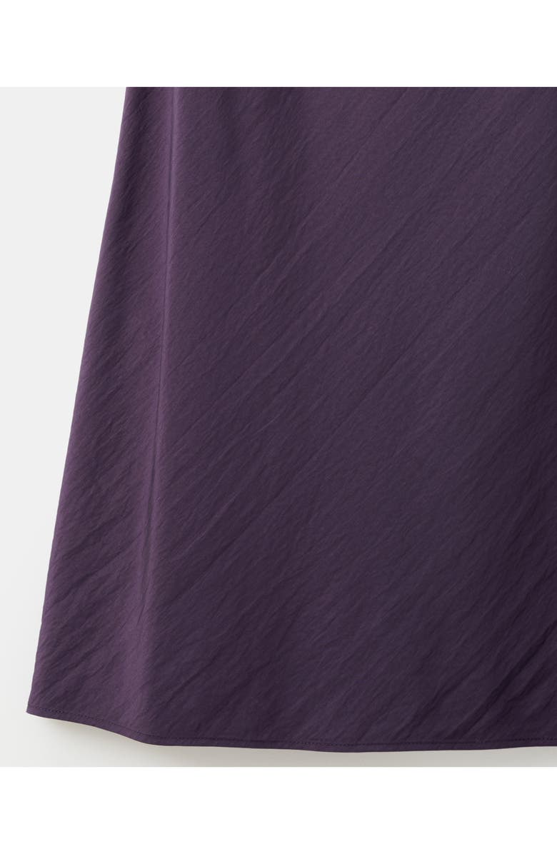 MANGO Cross Neck Tie Back Midi Dress, Alternate, color, Lilac