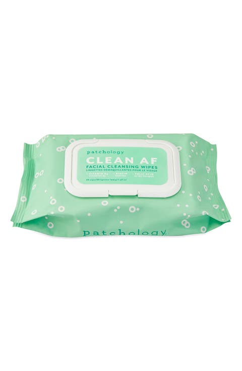 Clean AF On-the-Go Refreshing Facial Cleansing Wipes