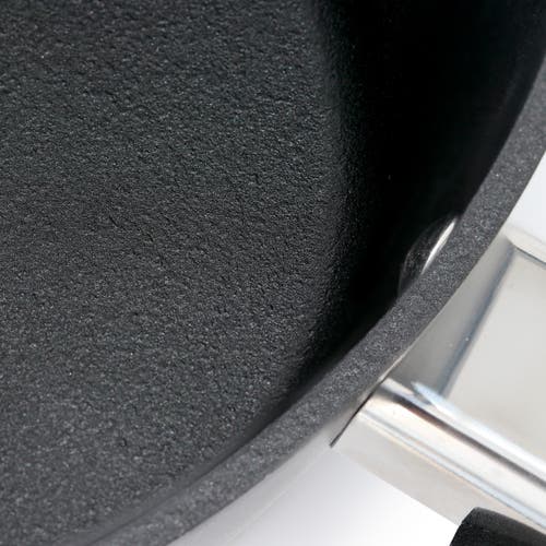 Oster Connelly 2.5 Quart Textured Nonstick Aluminum Saucepan With Lid In Black In Black