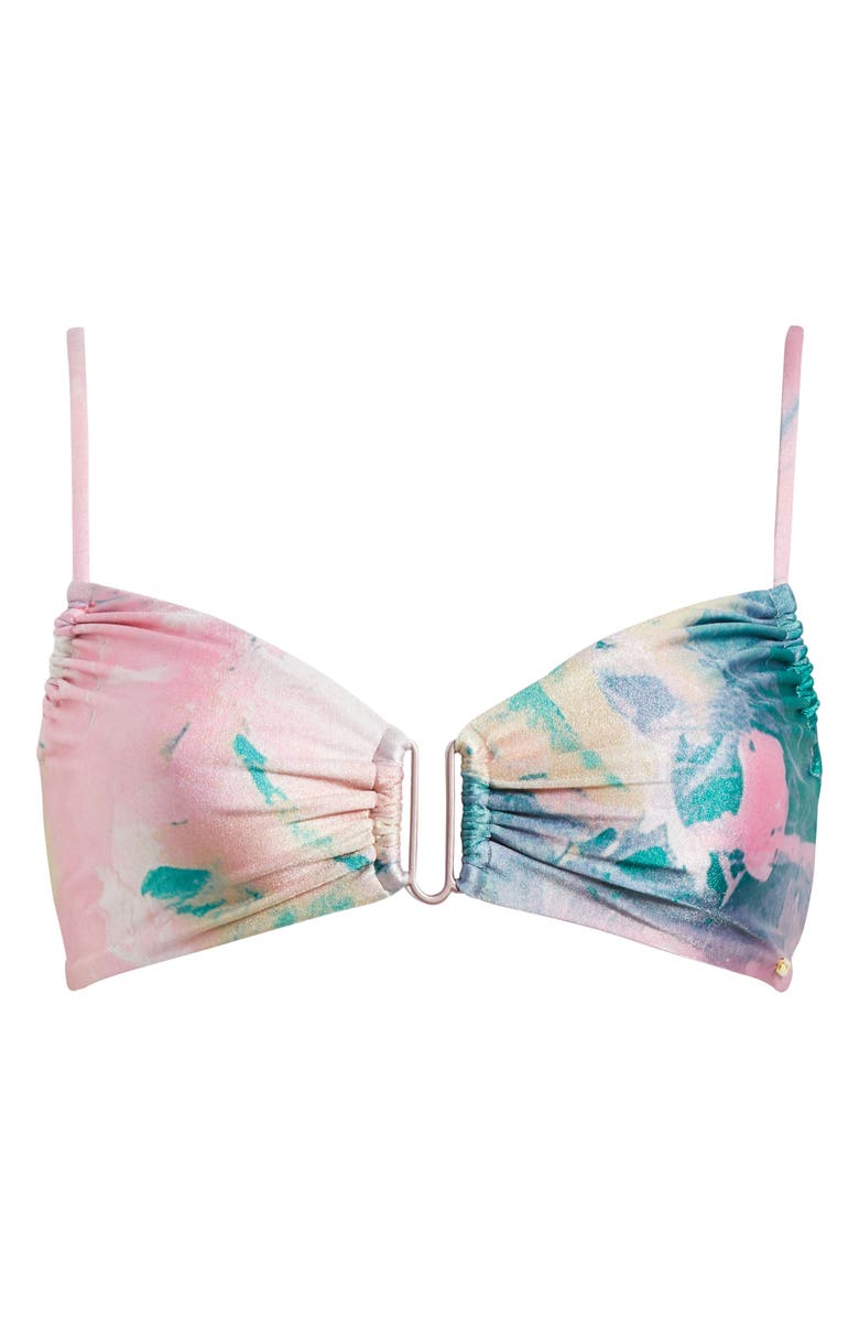 BOAMAR Wen U-Bar Bikini Top, Alternate, color, Pink Multi