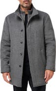 TravisMathew Brushed Wool Blend Coat