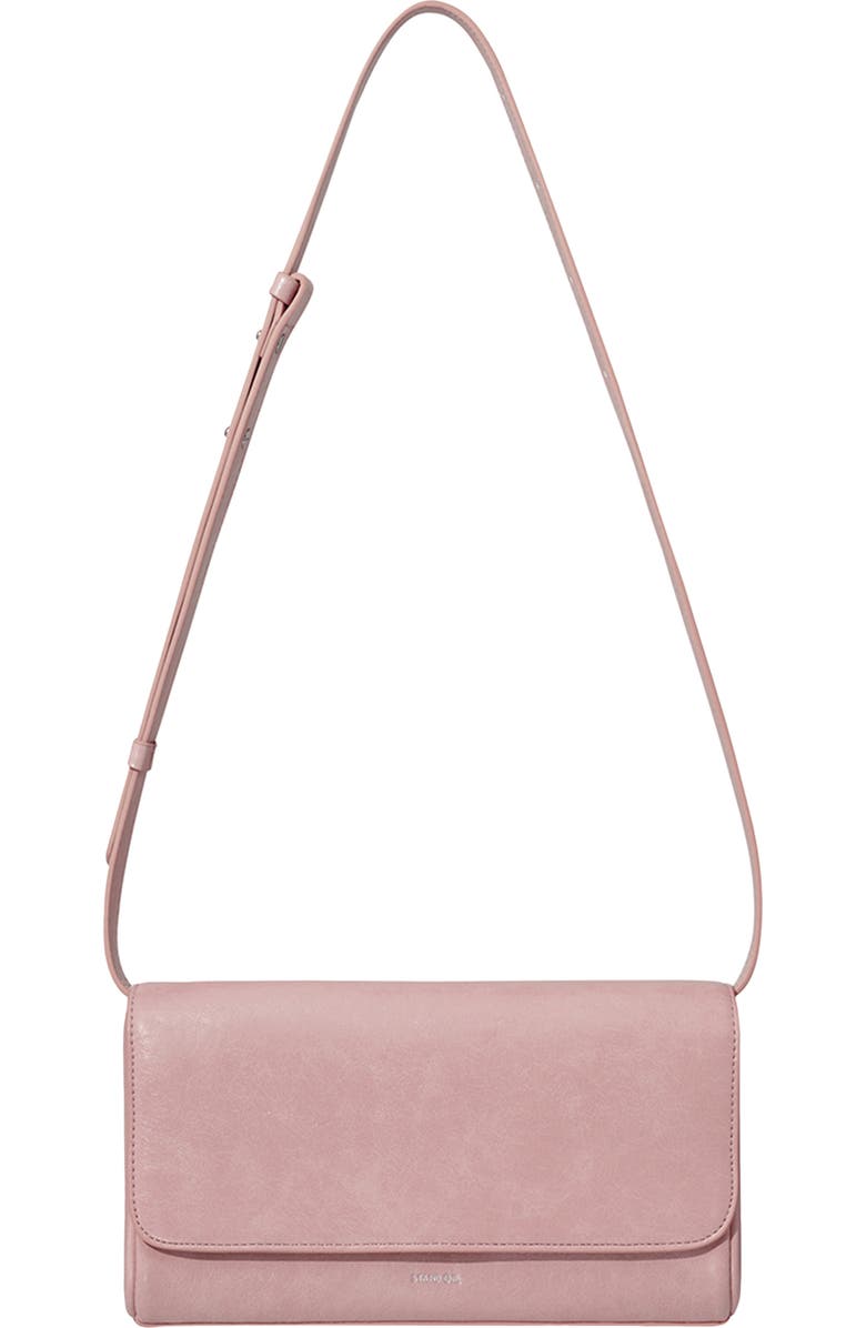 Stand Oil Classic Faux Leather Shoulder Bag, Alternate, color,