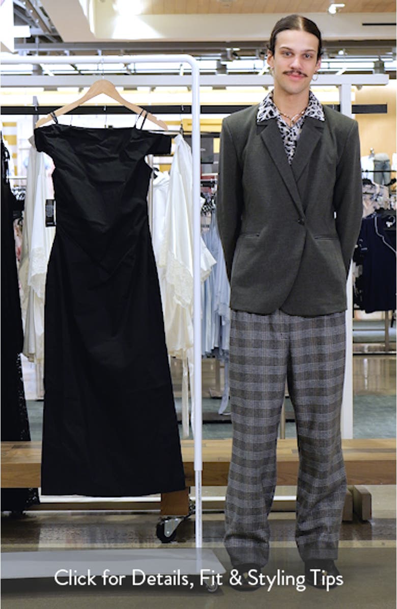 Nicole One-Shoulder Cotton Dress, sales video thumbnail