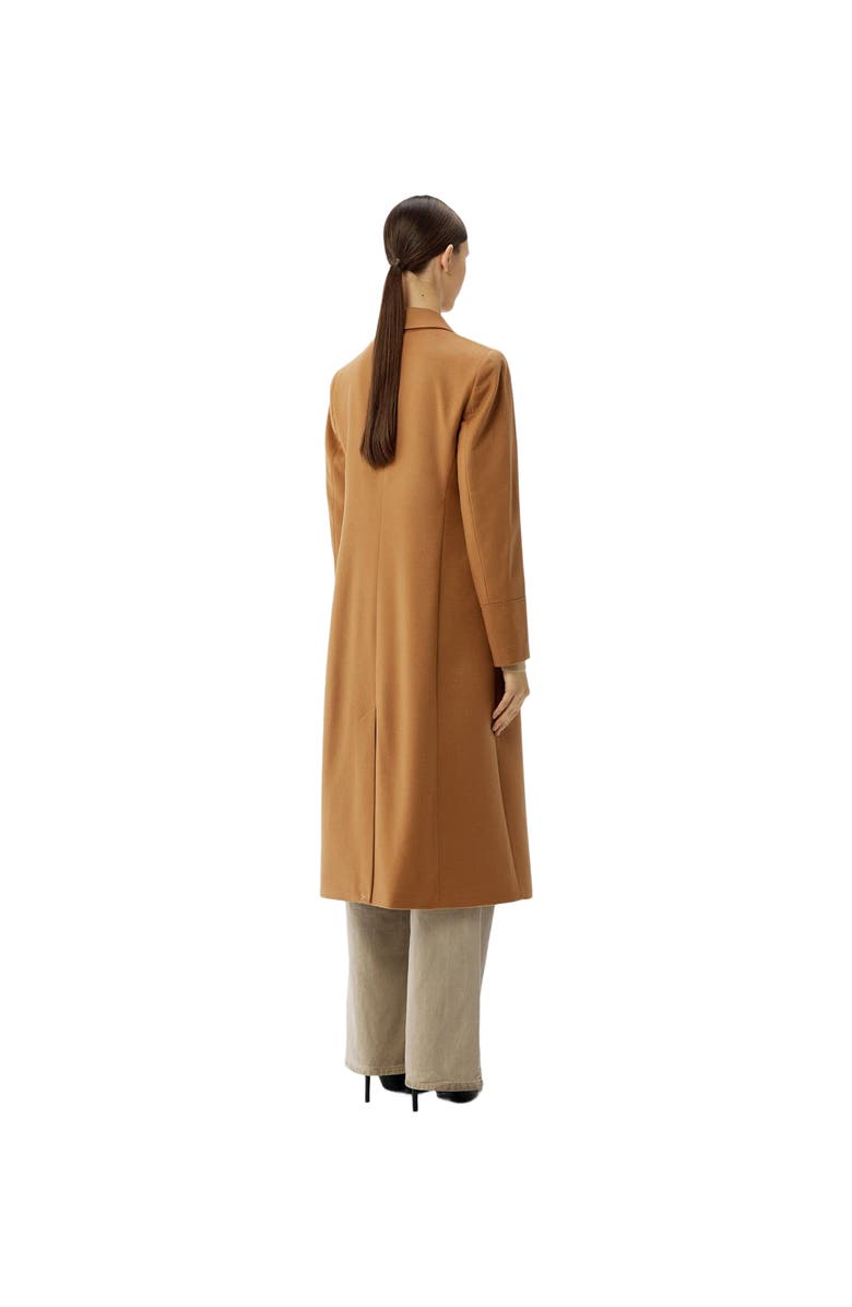 GOBI Mongolian Cashmere Cashmere Peak Lapel Long Coat, Alternate, color,