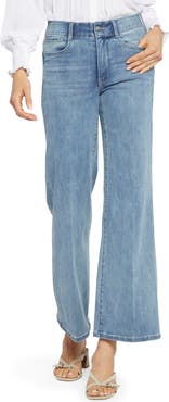 NYDJ Waist Match High Waist Wide Leg Jeans