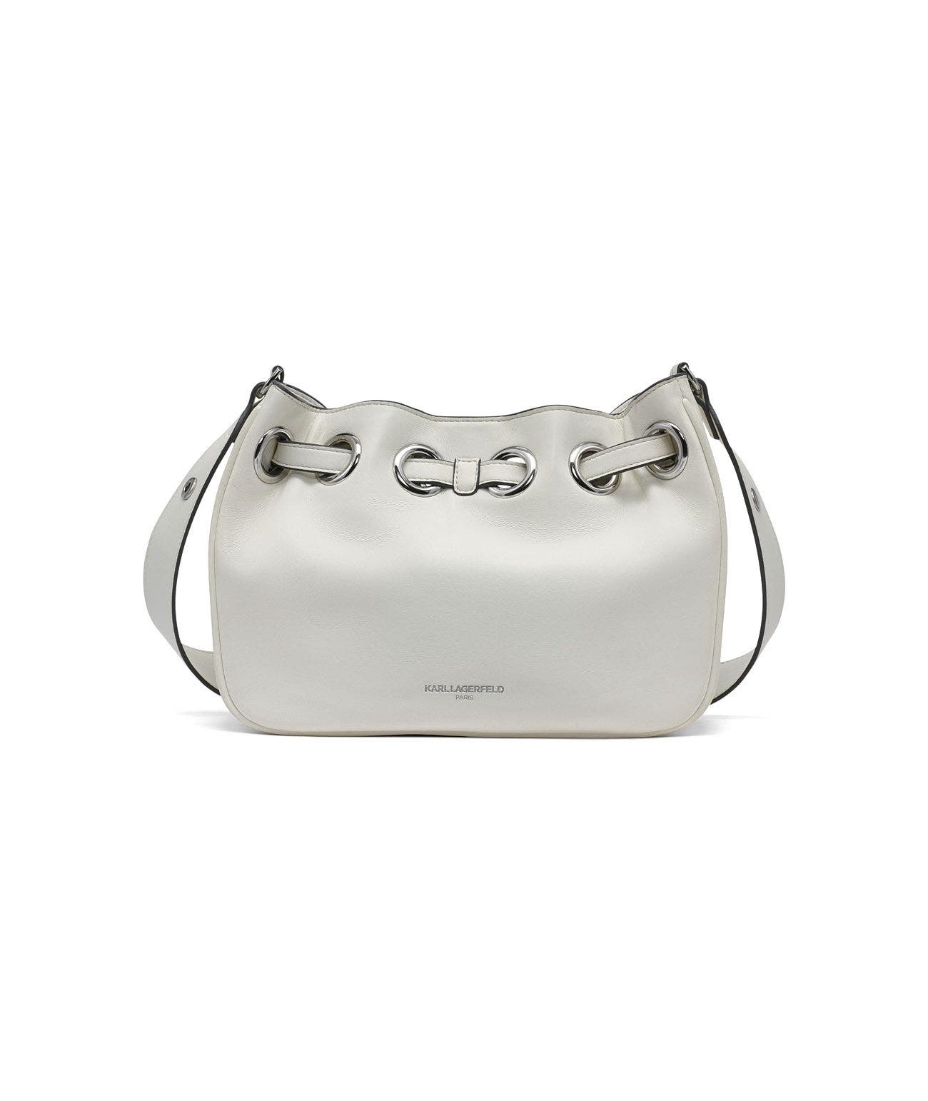 KARL LAGERFELD PARIS Desiree Crossbody, Alternate, color, Winter White