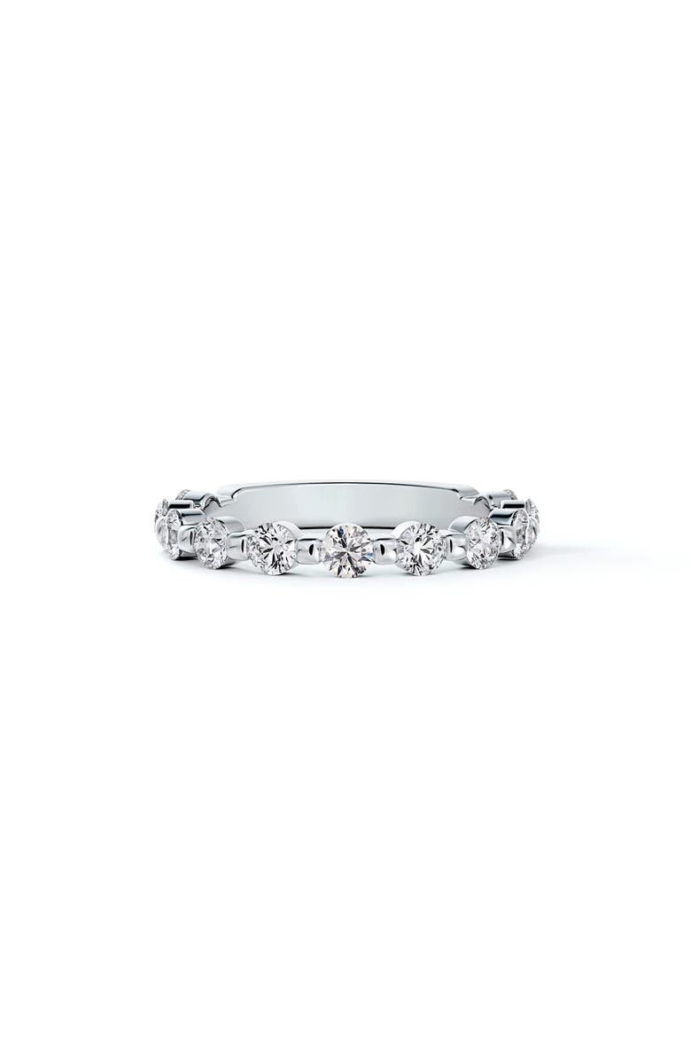 De Beers Forevermark Engagement & Commitment Single Shared Prong Diamond Band, Main, color, 