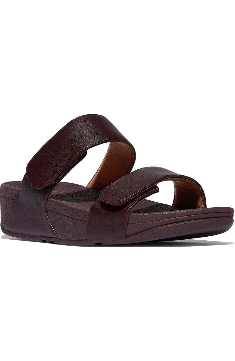 FitFlop Lulu Slide Sandal, Main, color, Plumberry