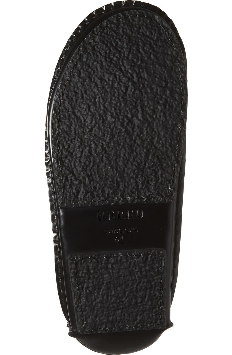 HEREU Cargol Genuine Shearling Lined Clog, Alternate, color, Black