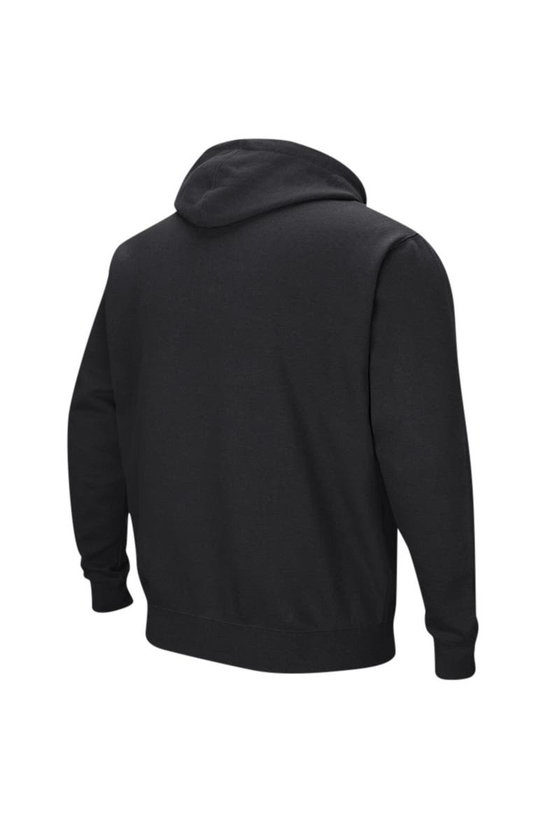 Men's Colosseum Black Colorado Buffaloes Sunrise Pullover Hoodie, Alternate, color, Black