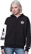 STARTER Women's Starter Black Pittsburgh Steelers 4th Down Full-Zip Hoodie