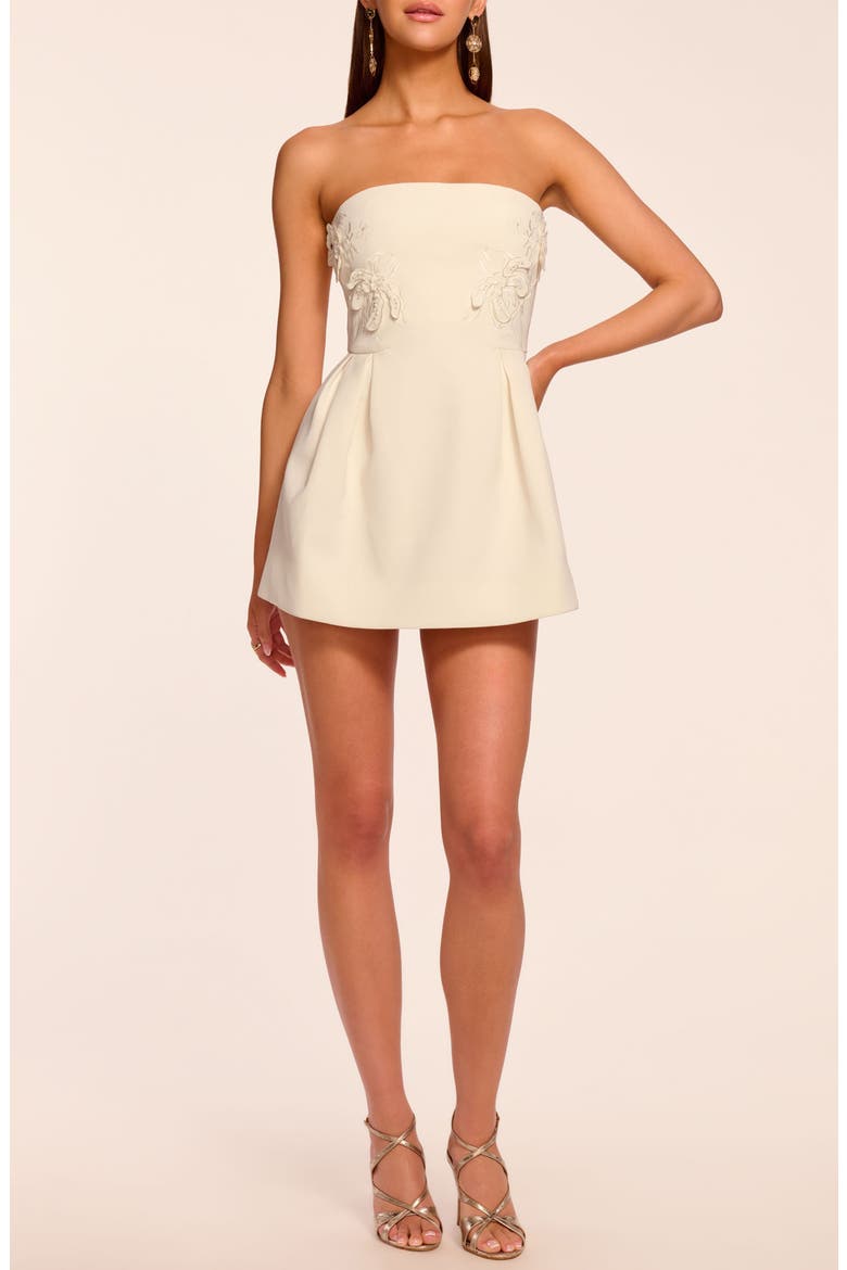 lily draped mini dress The Lily Draped Mini Dress - Cream