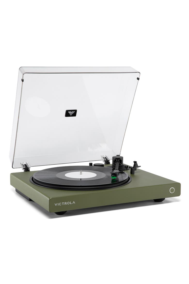 Wave Bluetooth Turntable with Auracast, Main, color, Green