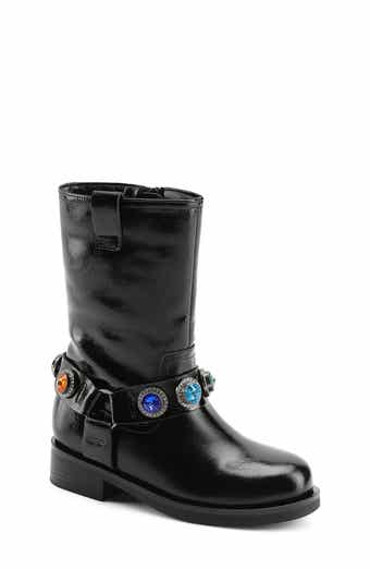 Kids' Octavia Faux Leather Biker Boot