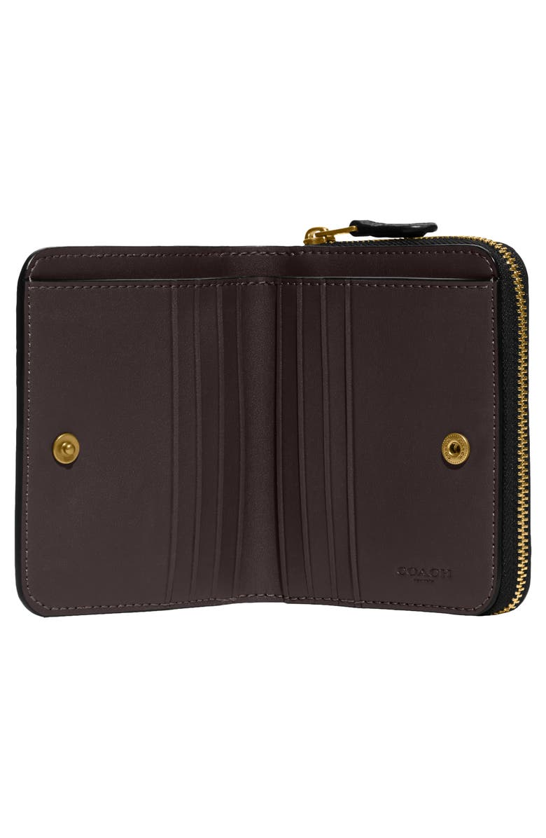COACH Polished Pebble Leather Bifold Wallet, Alternate, color, 