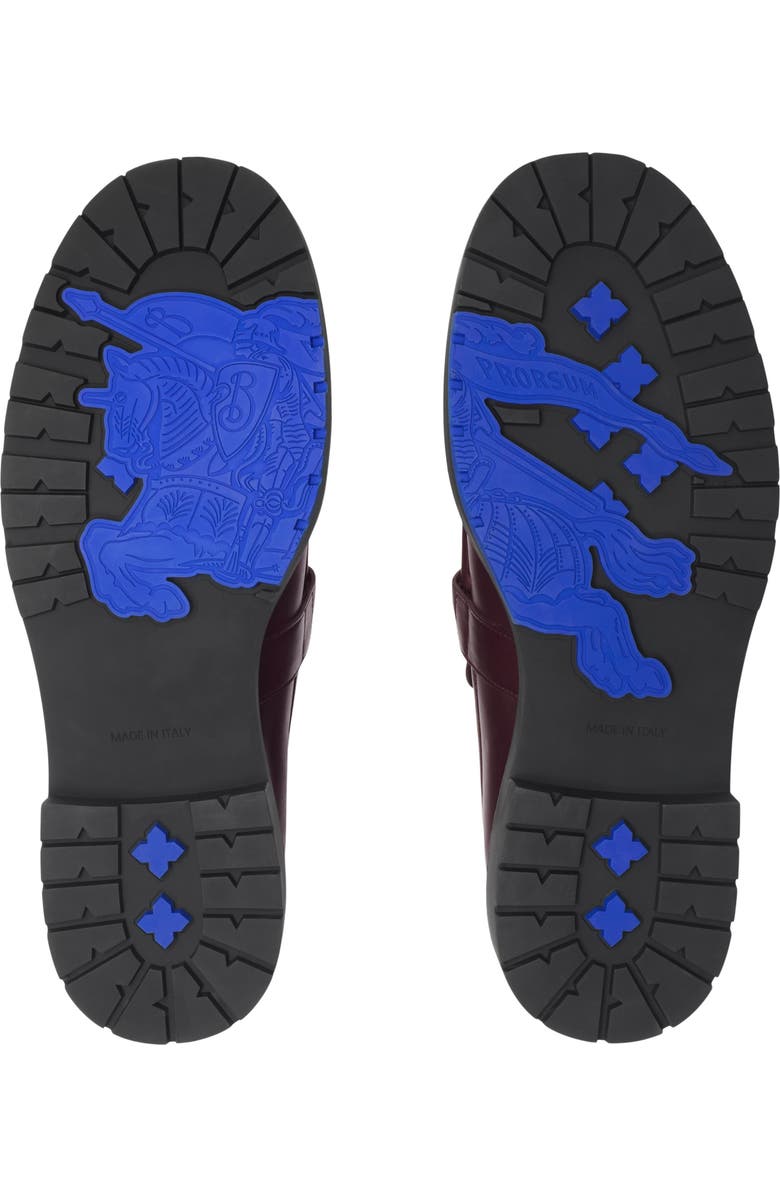 Burberry Leather Raft Loafers, Alternate, color,