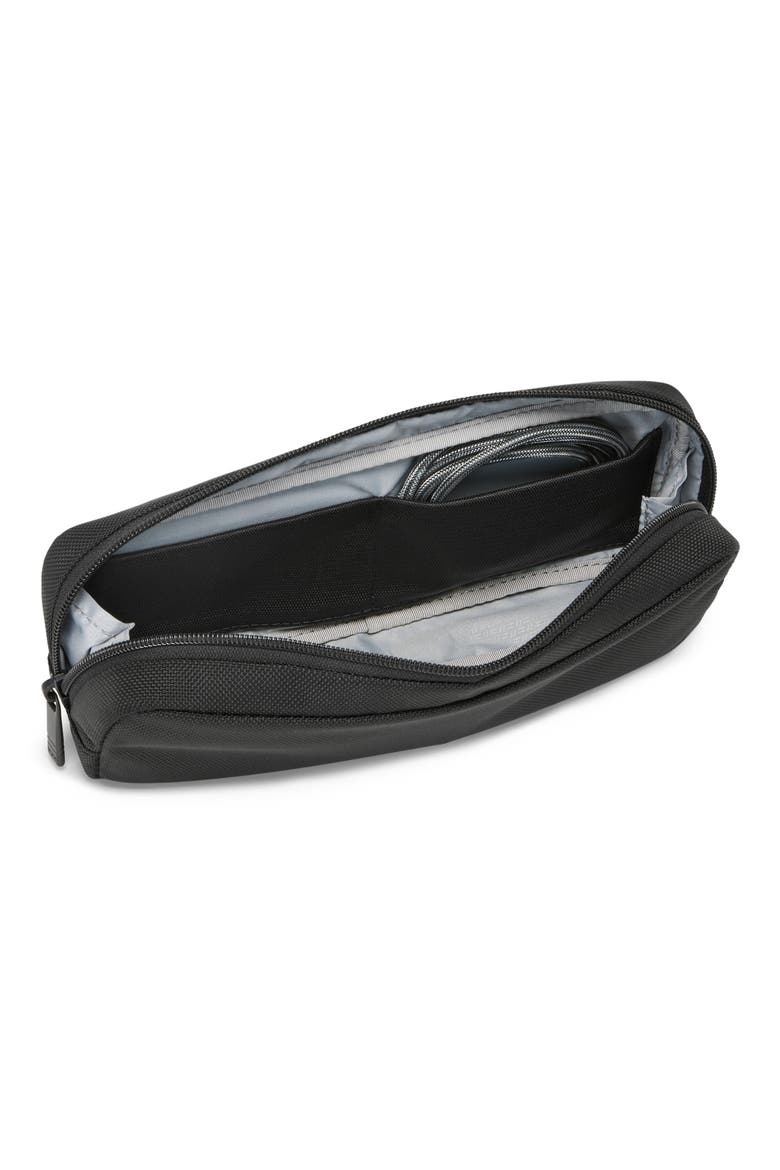 Alpha Electronic Cord Pouch, Alternate, color, BLACK