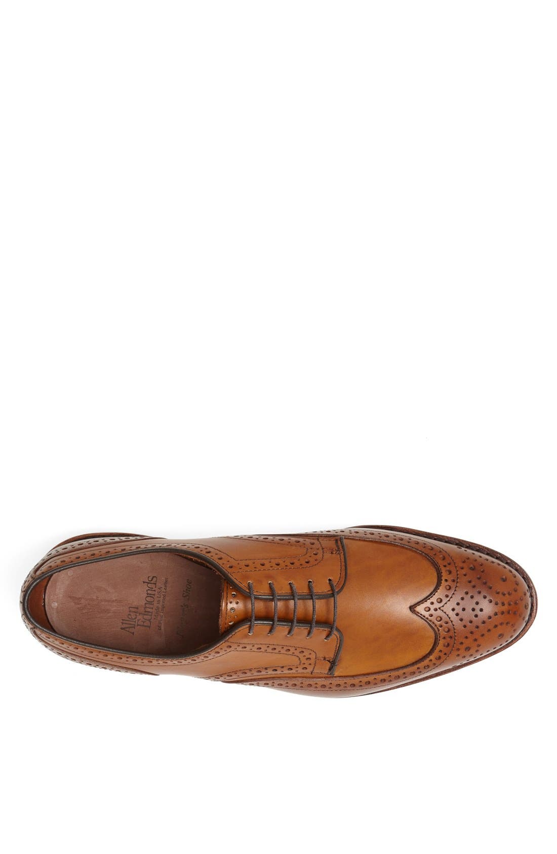 'Players' Wingtip, Alternate, color, WALNUT