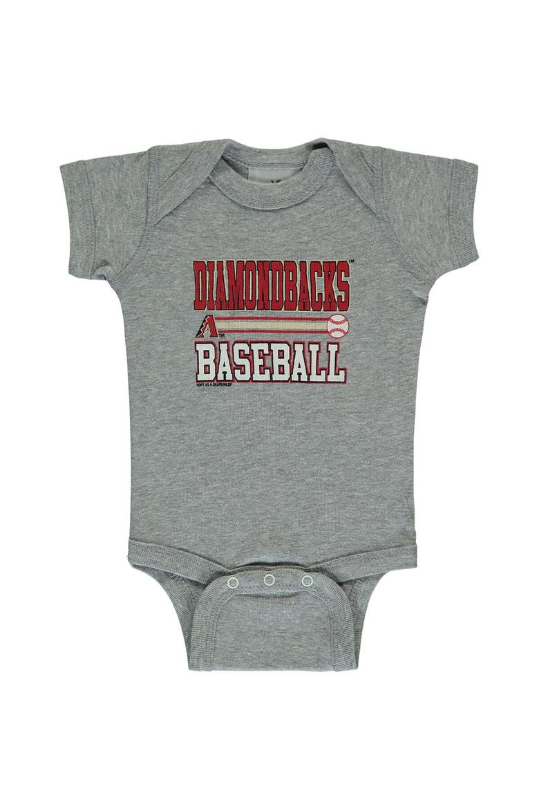 Newborn & Infant Soft as a Grape Black/Gray Arizona Diamondbacks 2-Piece Body Suit, Alternate, color, Black