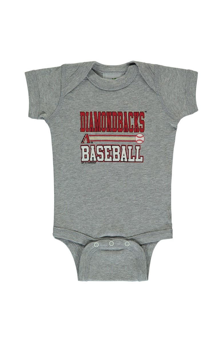 SOFT AS A GRAPE Newborn & Infant Soft as a Grape Black/Gray Arizona Diamondbacks 2-Piece Body Suit, Alternate, color, Black