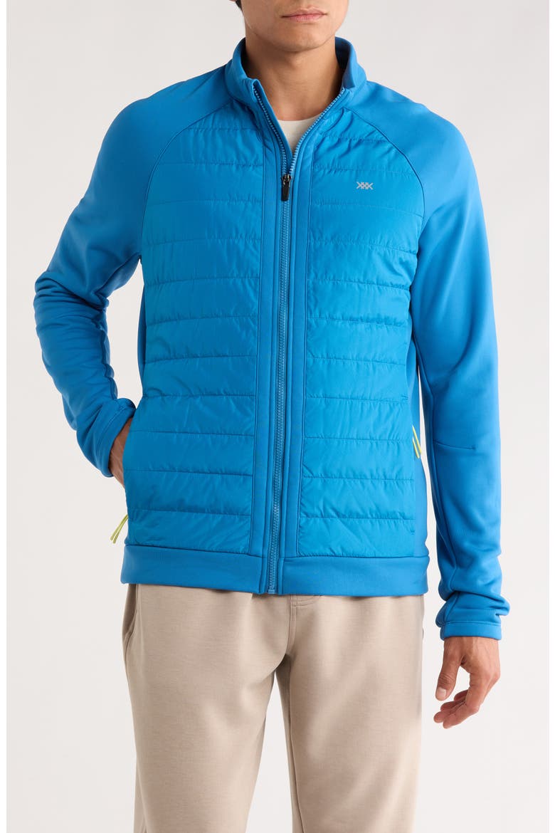 Alpine Insulated Water Resistant Active Jacket, Main, color, DEEP WATER BLUE